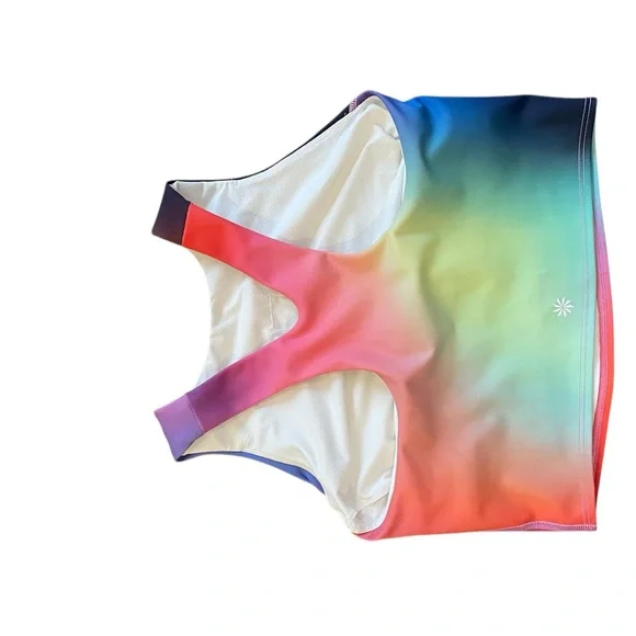 ATHLETA CONSCIOUS LOVE PROUDLY CROP TOP RAINBOW PRIDE - Picture 4 of 6